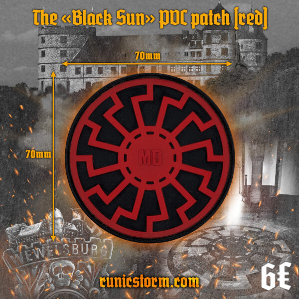 The «Black Sun» PVC patch - Image 3