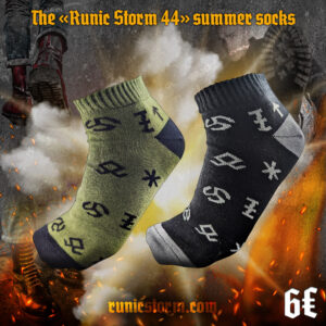 The «Runic Storm 44» Summer Socks