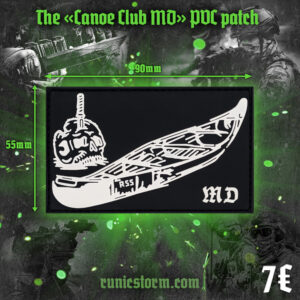 The «Canoe Club MD» PVC patch