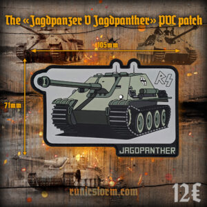 The «Jagdpanzer V Jagdpanther» PVC patch