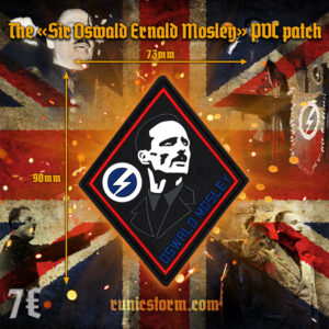 The «Sir Oswald Mosley» PVC patch