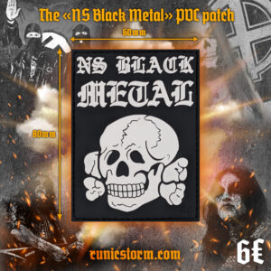 The «NS Black Metal» PVC patch