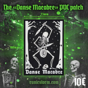 The «Danse Macabre» PVC patch