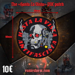The «Hasta La Vista» PVC patch