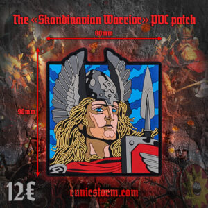 The «Skandiniavian Warrior» PVC patch