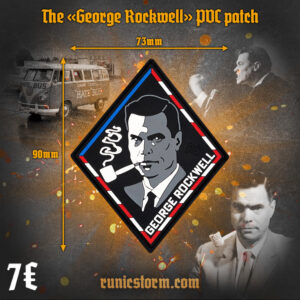 The «George Rockwell» PVC patch