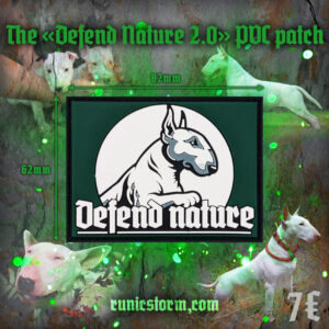 The «Defend Nature 2.0» PVC patch