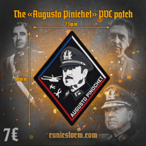 The «Augusto Pinochet» PVC patch