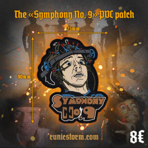 The «Symphony № 9» PVC patch