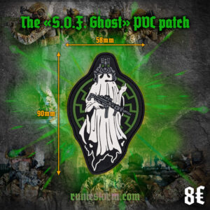 The «S.O.F. Ghost» PVC patch