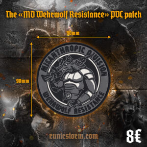 The «MD Werwolf Resistance» PVC patch