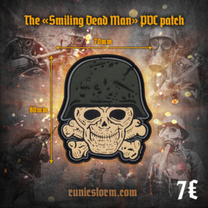The «Smiling Dead Man» PVC patch