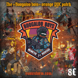 The «Boogaloo bois» PVC patch