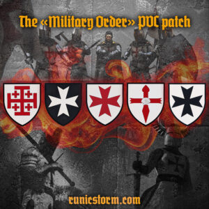 The «Military Orders» PVC patches