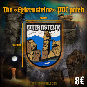 The «Externsteine» PVC patch