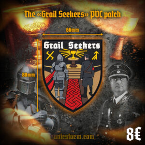 The «Grail Seekers» PVC patch