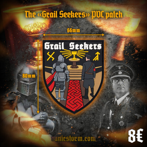 The «Grail Seekers» PVC patch