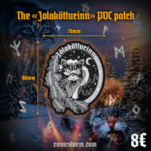 The «Jolakötturinn» PVC patch