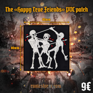 The «Happy True Friends» PVC patch