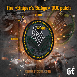The «Sniper's Badge» PVC patch