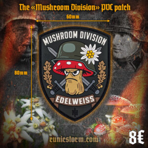 The «Mushroom Division» PVC patch