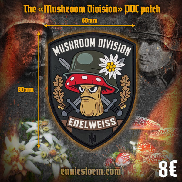 The «Mushroom Division» PVC patch