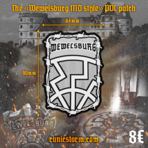 The «Wewelsburg MD style» PVC patch