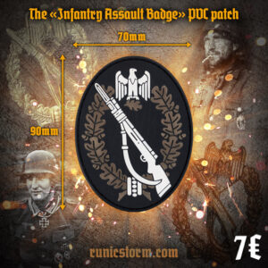 The «Infantry Assault Badge» PVC patch