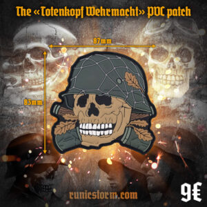 The «Totenkopf Wehrmacht» PVC patch