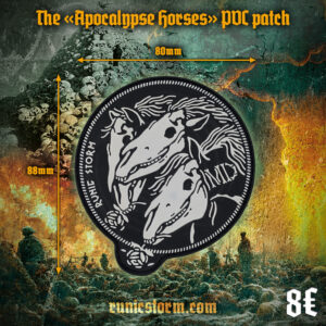The «Apocalypse Horses» PVC patch