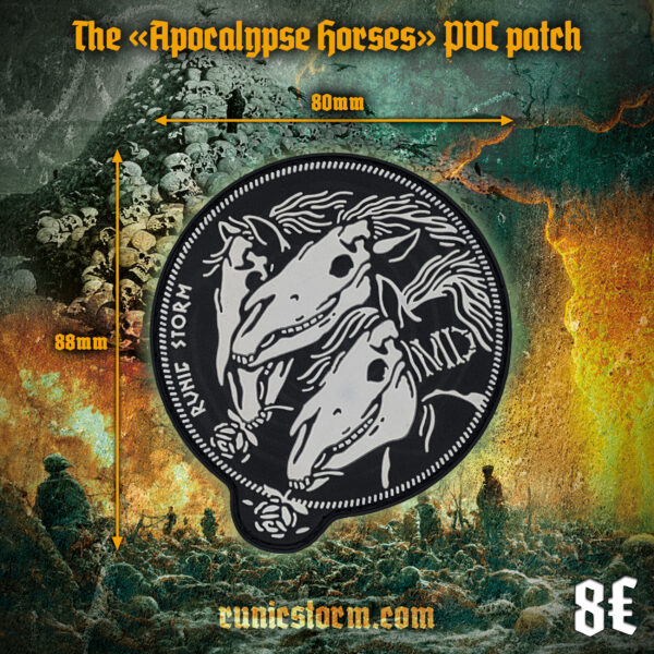 The «Apocalypse Horses» PVC patch