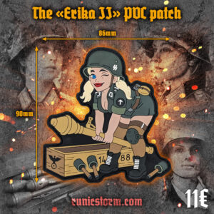 The «Erika 2» Pin-Up PVC patch