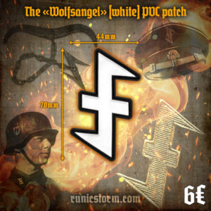 The «Wolfsangel» PVC patch