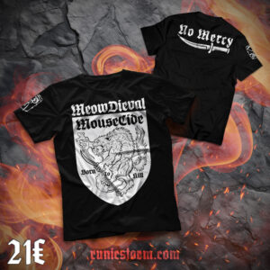 The «MeowDieval MouseCide» T-shirt