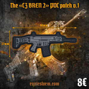 The «CZ Bren 2» PVC patch