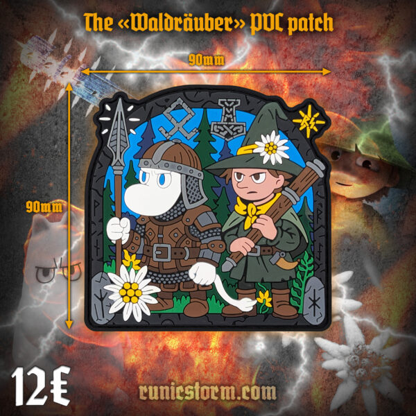 The «Waldräuber» PVC patch