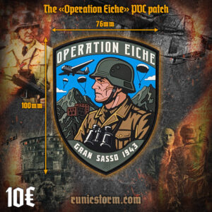 The «Operation Eiche» PVC patch