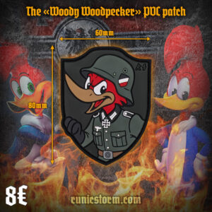 The «Woody Woodpecker» PVC patch