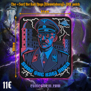 The «Surf the Kali Yuga (Wewelsburg)» PVC patch