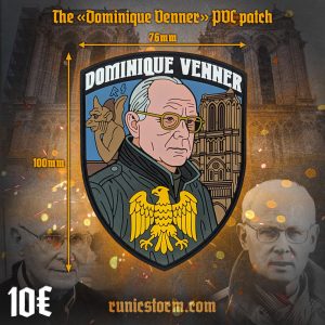 The «Dominique Venner» PVC patch