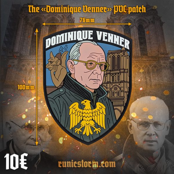 The «Dominique Venner» PVC patch