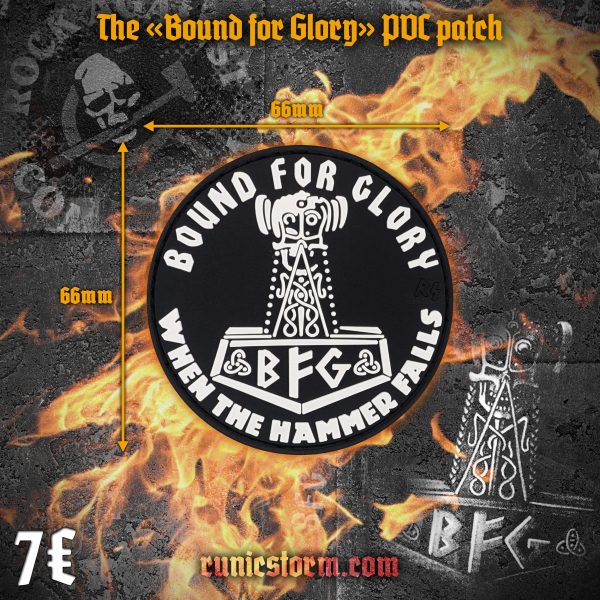 The «Bound for Glory» PVC patch