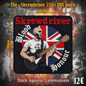 The «Skrewdriver ISD» PVC patch