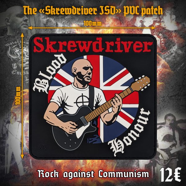The «Skrewdriver ISD» PVC patch