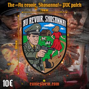 The «Au Revoir, Shosanna!» PVC patc