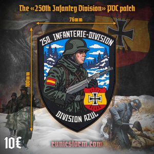 The «250th Infatry Division» PVC patch