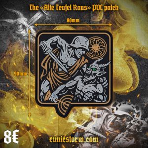 The «Alle Teufel Raus» PVC patch