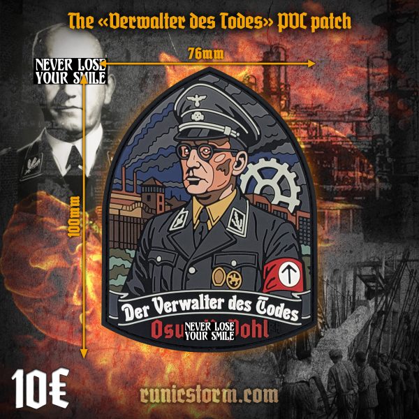 The «Der Verwalter des Todes» PVC patch